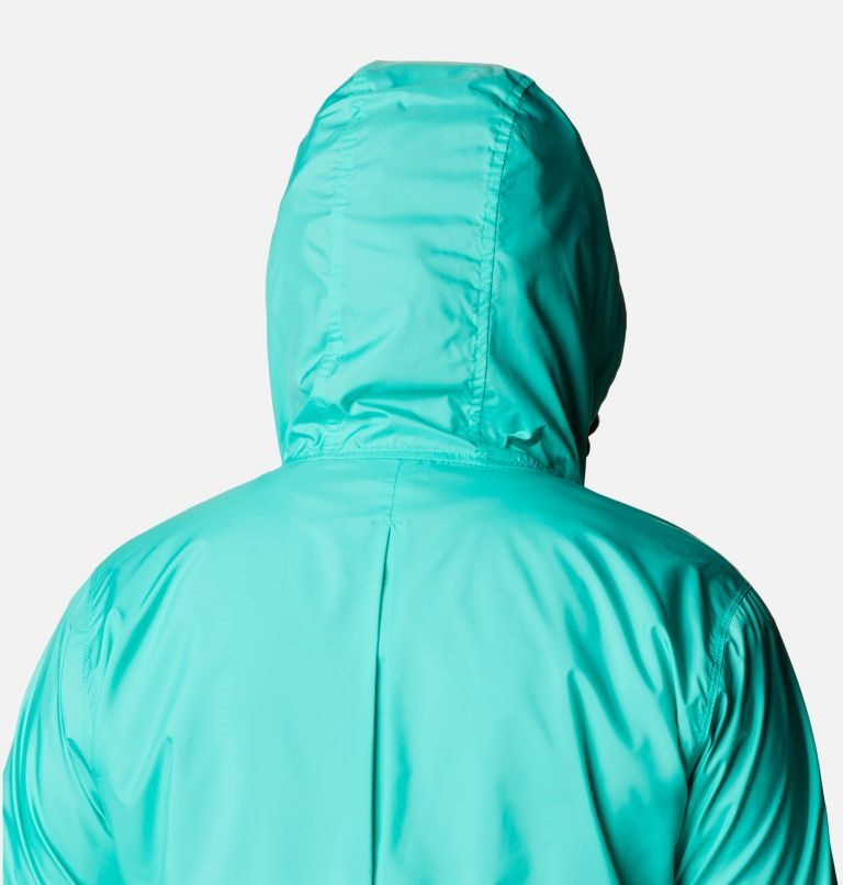 Women's Columbia Flash Forward Windbreaker Jackets Turquoise / Navy | Plus Size CA-W5L6C